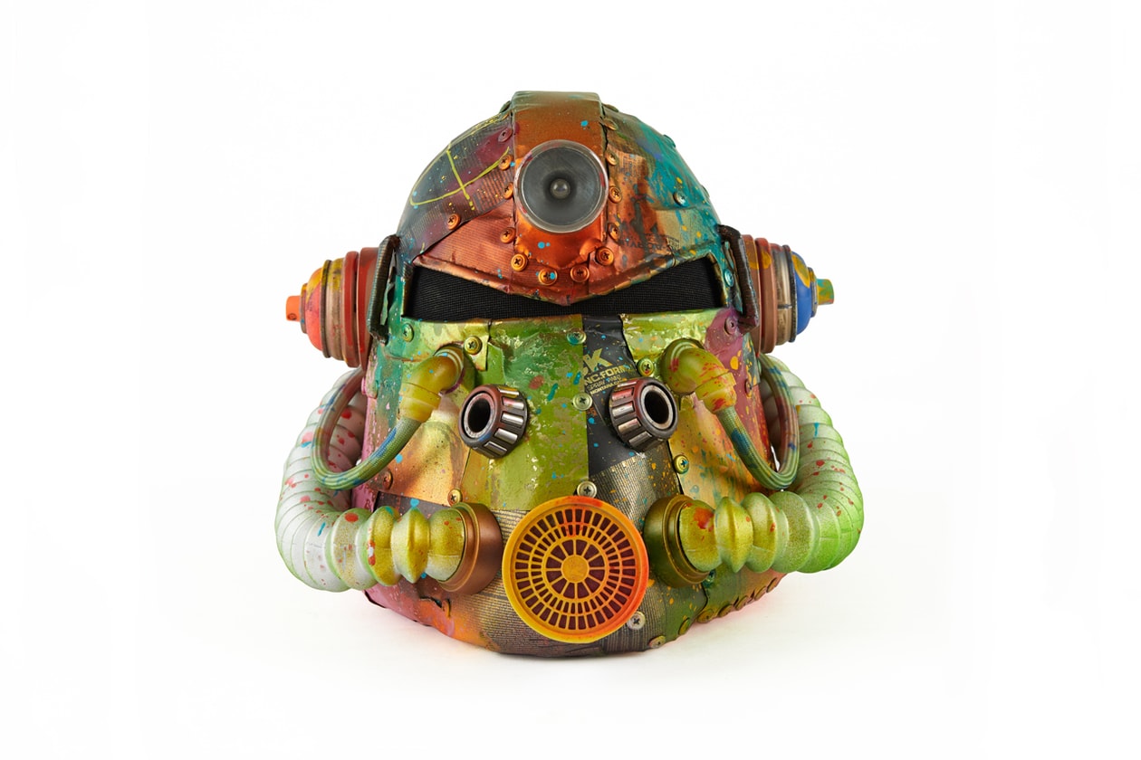 Bethesda x Fallout 76 #HelmetsforHabitat Lookbook artist paddle 8 video games microsoft xbox one playstation