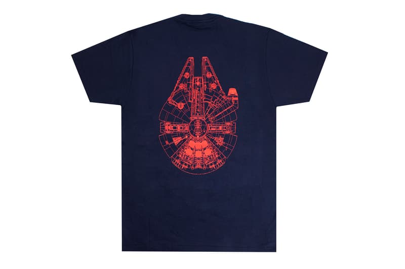 Star Wars Billionaire Boys Club Collection bbc millennium falcon boba fett chewie chewbacca