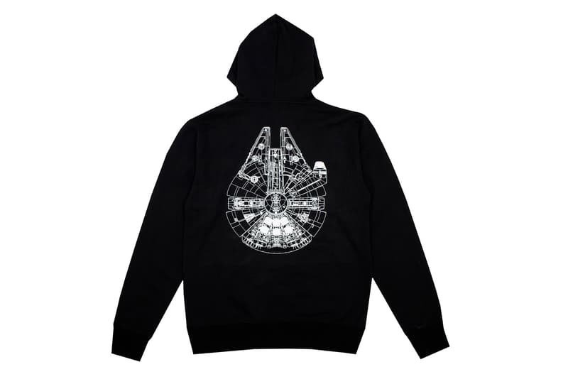 Star Wars Billionaire Boys Club Collection bbc millennium falcon boba fett chewie chewbacca 