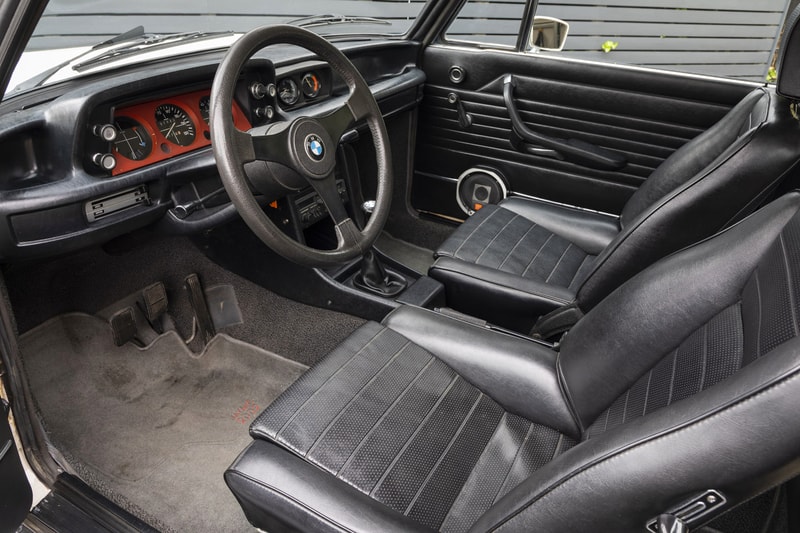 BMW 2002 Turbo Original 1975 Model Auction chamonix white hexagon classics car coupe automotive big sale price