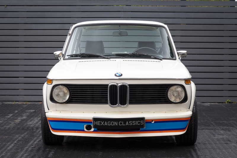 BMW 2002 Turbo Original 1975 Model Auction chamonix white hexagon classics car coupe automotive big sale price