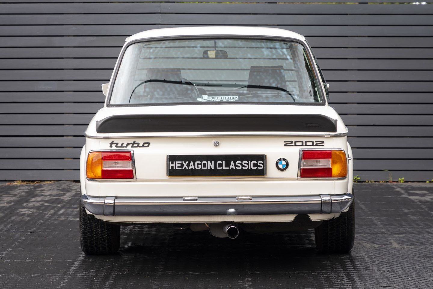 BMW 2002 Turbo Original 1975 Model Auction chamonix white hexagon classics car coupe automotive big sale price