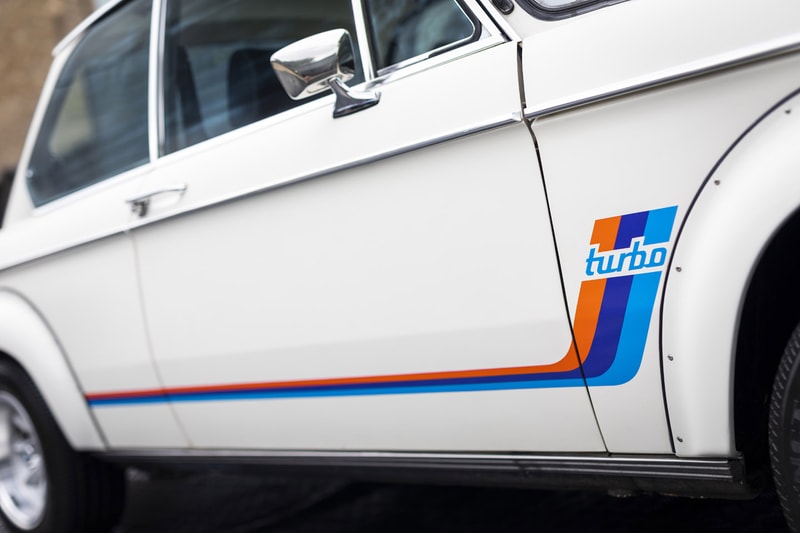 BMW 2002 Turbo Original 1975 Model Auction chamonix white hexagon classics car coupe automotive big sale price