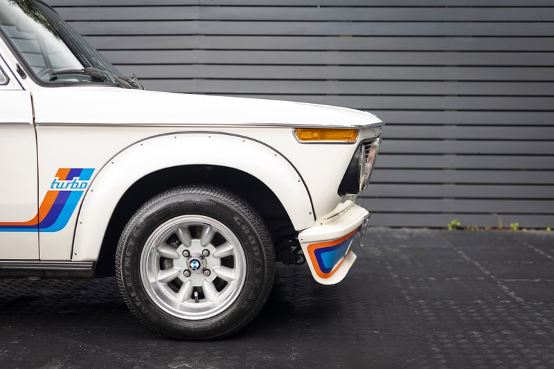 BMW 2002 Turbo Original 1975 Model Auction chamonix white hexagon classics car coupe automotive big sale price