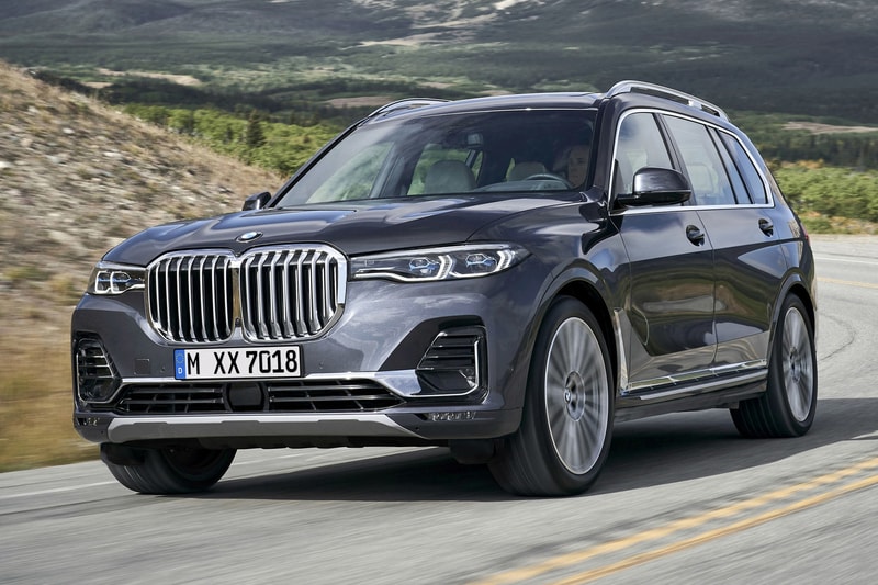 BMW 2019 X7 SUV Unveil Black xDrive40i 50i