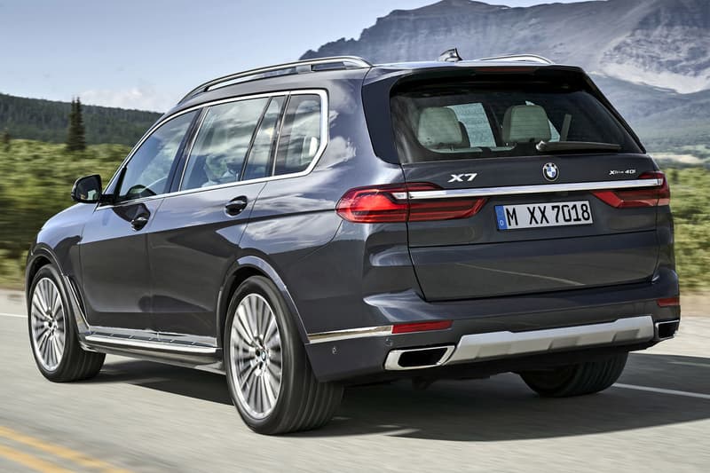BMW 2019 X7 SUV Unveil Black xDrive40i 50i