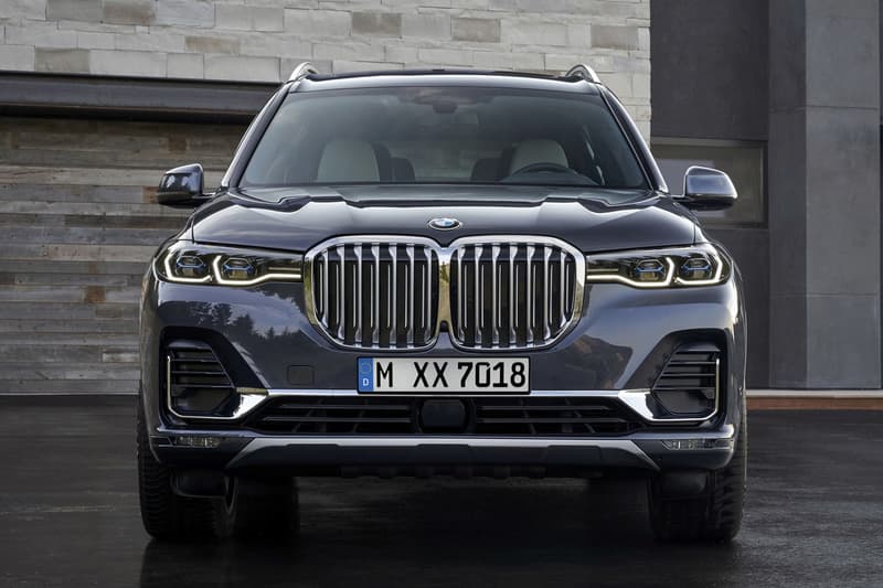 BMW 2019 X7 SUV Unveil Black xDrive40i 50i