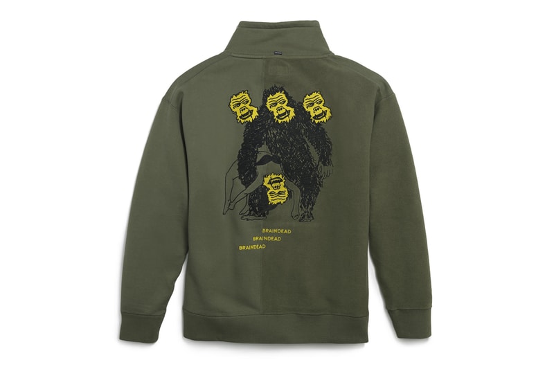Brain Dead Converse Fall Winter 2018 Collaboration collection drop release date info october 26 2018 shoulder bag tote sweater bomber jacket hoodie sweater patchwork print logo