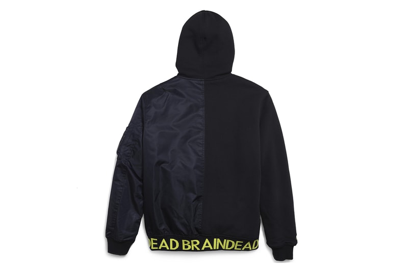 Brain Dead Converse Fall Winter 2018 Collaboration collection drop release date info october 26 2018 shoulder bag tote sweater bomber jacket hoodie sweater patchwork print logo