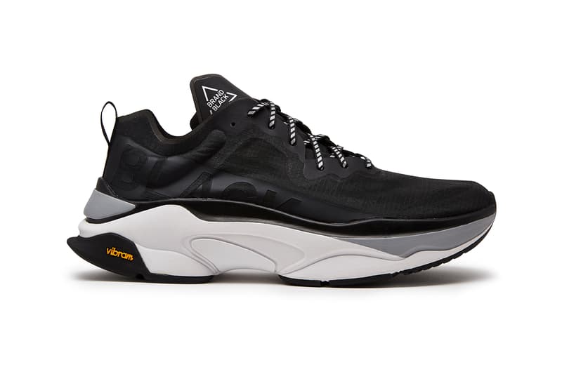 Brandblack Fall Winter 2018 Kite Racer footwear David Raysse sneakers shoes kicks trainers colorway black orange white blue monochrome vibram