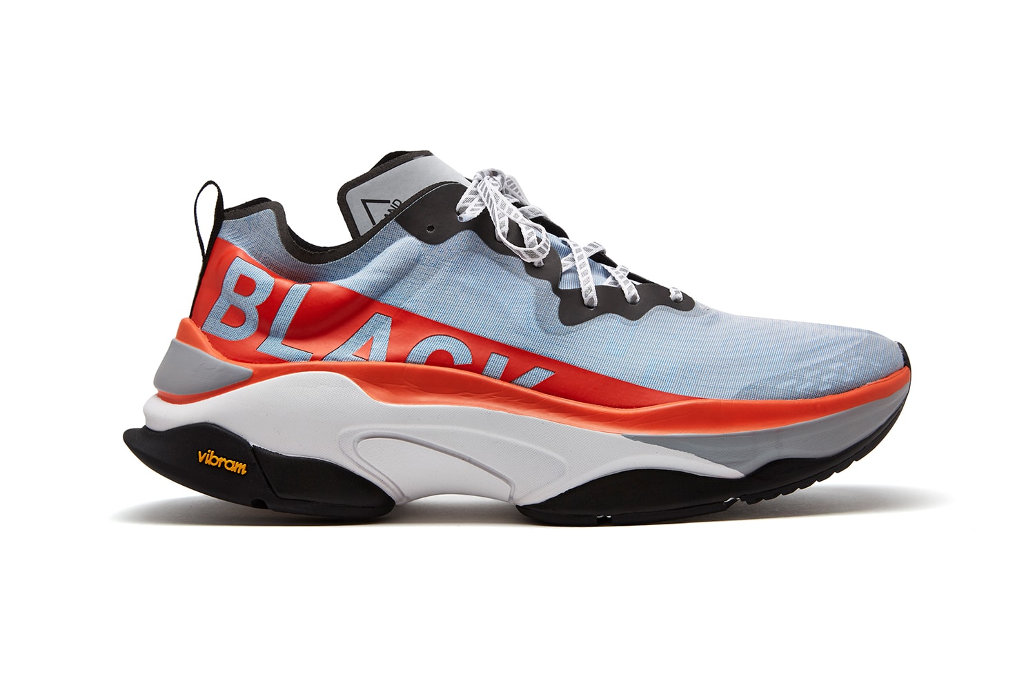Brandblack Fall Winter 2018 Kite Racer footwear David Raysse sneakers shoes kicks trainers colorway black orange white blue monochrome vibram