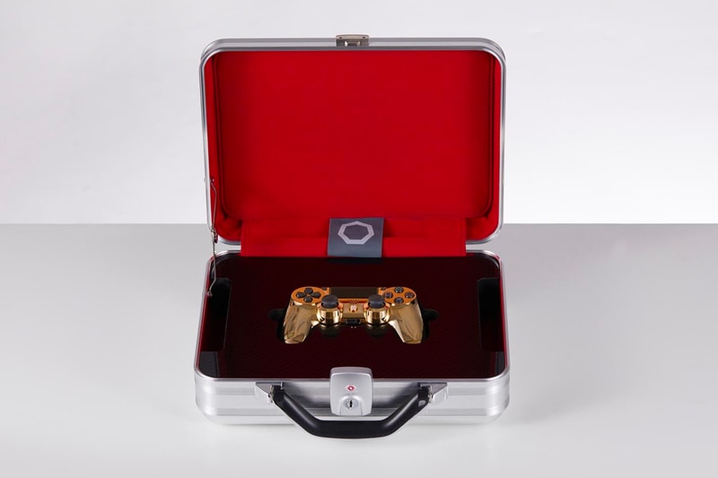 Brikk Sony PlayStation 4 Lux DualShock 4 Controller classic deluxe Gold Plated diamond Encrusted