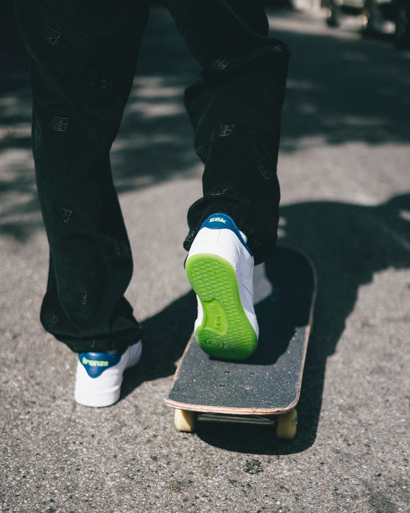 Bronze56K x Reebok Club C Release date sneaker collaboration buy online price info skate white blue green