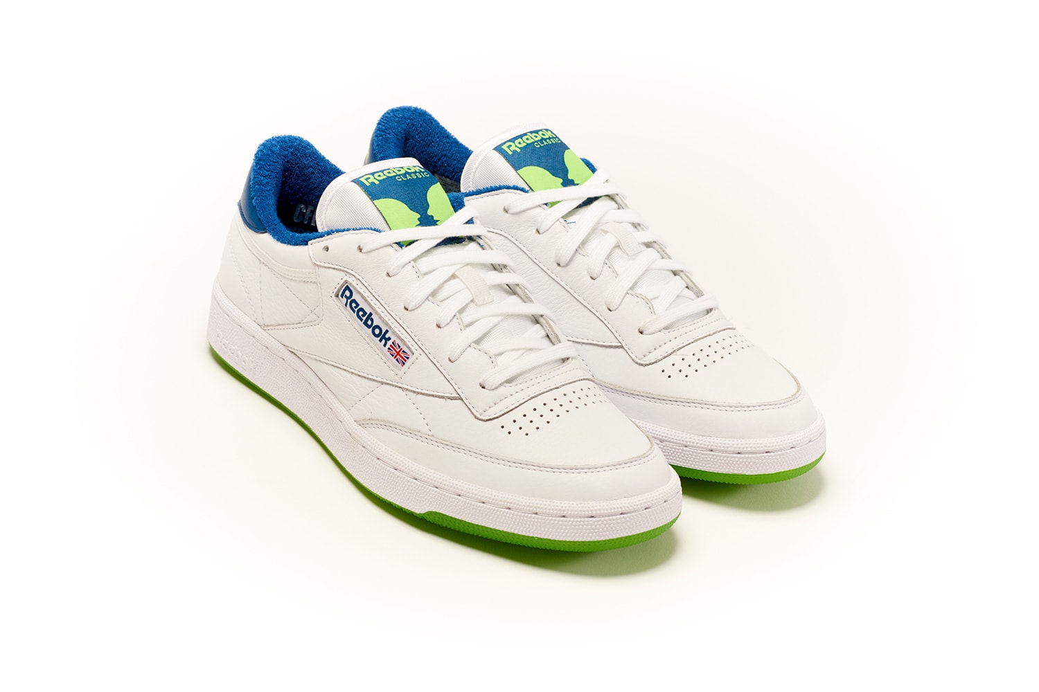 Bronze56K x Reebok Club C Release date sneaker collaboration buy online price info skate white blue green