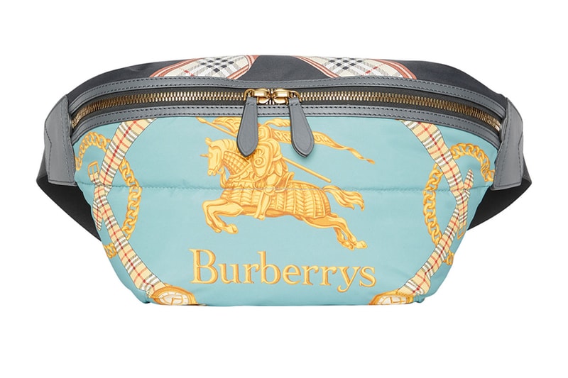 Burberry fall winter 2018 Archive Scarf Print Belt Bag accessories release info