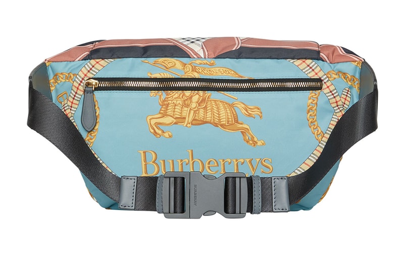 Burberry fall winter 2018 Archive Scarf Print Belt Bag accessories release info