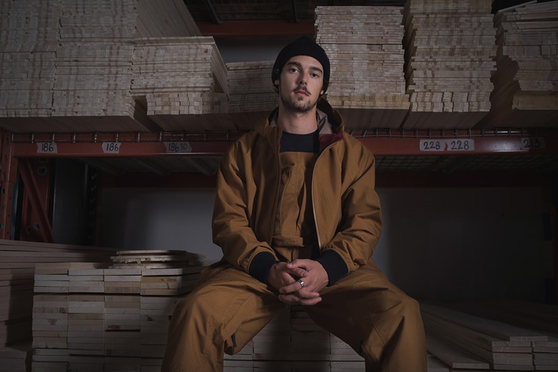 Burton x Carhartt WIP Capsule Collection Mountain Performance Wear Jacket Overalls Backpack Gloves Beanie