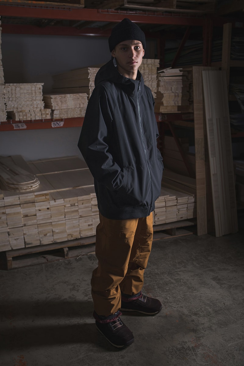 Burton x Carhartt WIP Capsule Collection Mountain Performance Wear Jacket Overalls Backpack Gloves Beanie