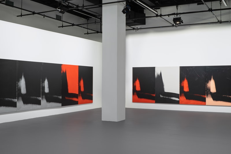 calvin klein andy warhol shadows exhibtion artworks art artists