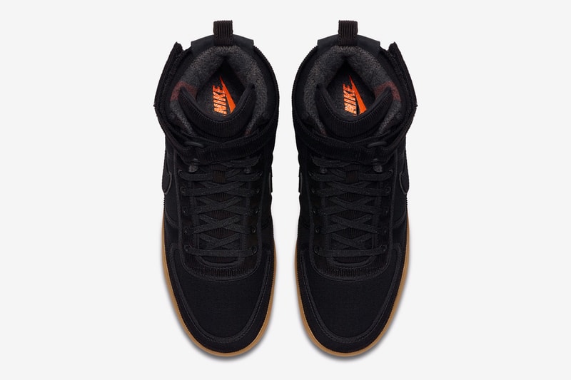 Carhartt WIP Nike Vandal High Supreme black orange leak tease collaborations price