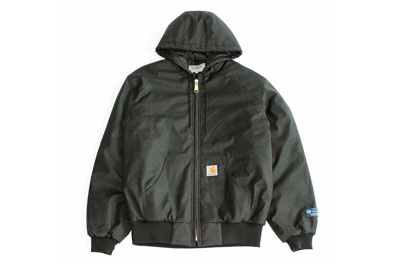 carhartt wip loro piana JOURNAL STANDARD japan exclusive capsule collaboration collection double knee pants vest zipper hoodie chore jacket coat october 5 2018 release date info drop