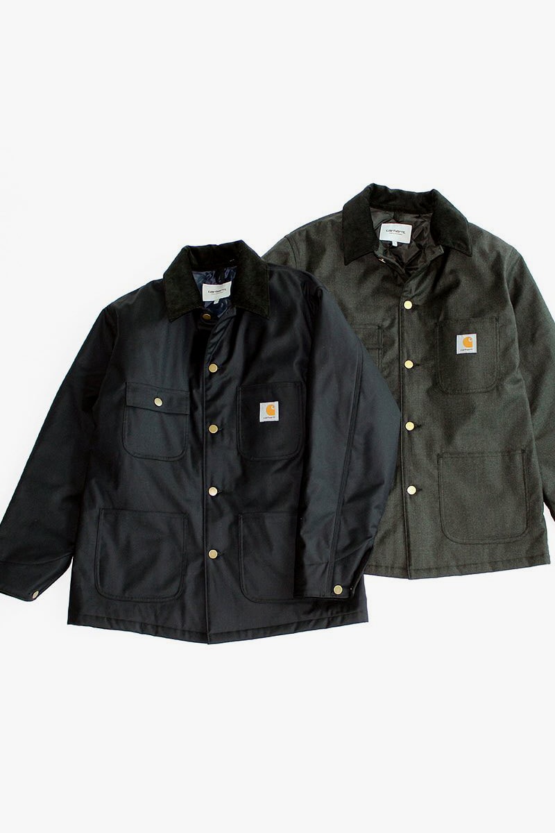 carhartt wip loro piana JOURNAL STANDARD japan exclusive capsule collaboration collection double knee pants vest zipper hoodie chore jacket coat october 5 2018 release date info drop