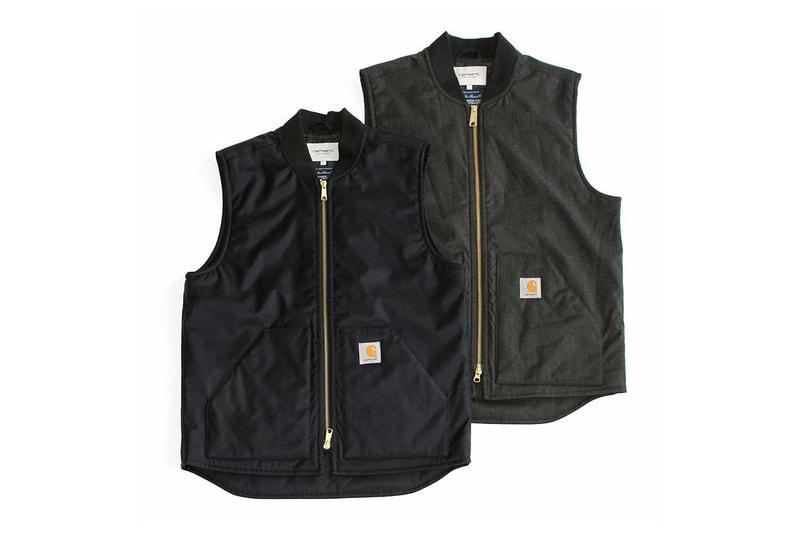 carhartt wip loro piana JOURNAL STANDARD japan exclusive capsule collaboration collection double knee pants vest zipper hoodie chore jacket coat october 5 2018 release date info drop
