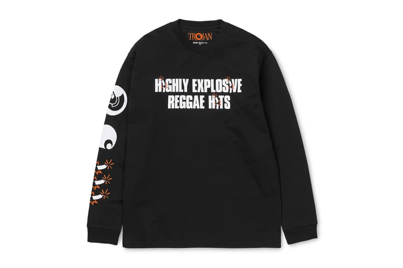 Carhartt WIP Trojan Records Collaboration Collab Details Fashion Clothing Cop Purchase Buy Available Long Short Sleeve T-Shirts White Black Green Yellow Bags Boot Boyz