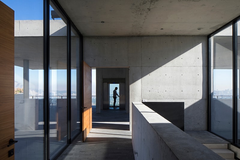 Casa Lomas Oficio Taller San Pedro Garza Garcia Mexico Modern Interior Exterior Architect Architecture Sleek Design Living Space Homes Houses Home House