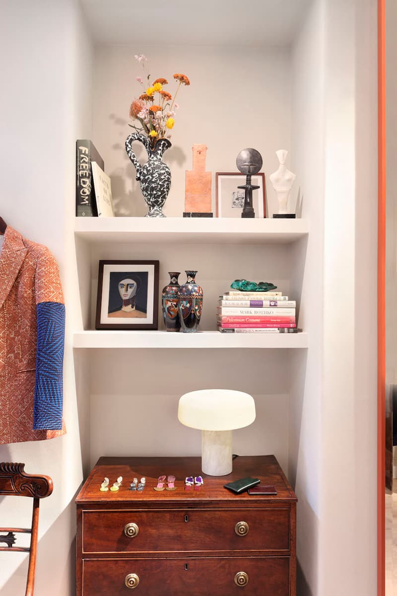 Casely Hayford London Store Inside Closer Look Fashion Clothing High-End Interior Exterior Design