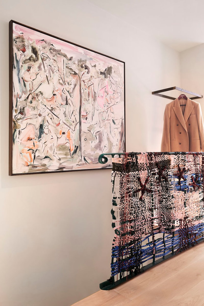 Casely Hayford London Store Inside Closer Look Fashion Clothing High-End Interior Exterior Design 