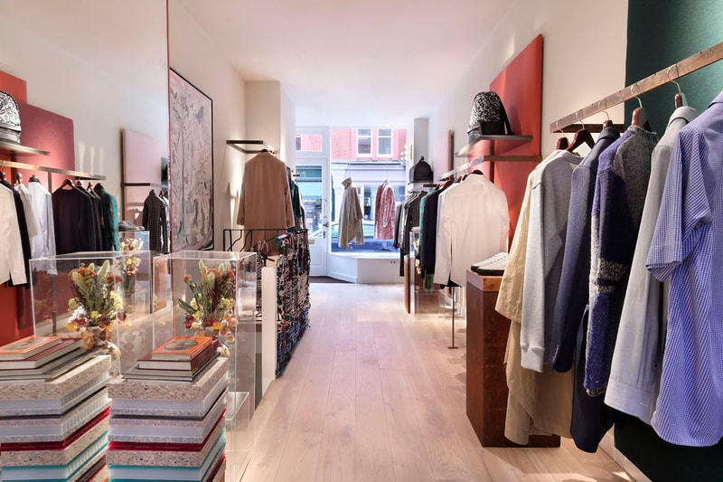 Casely Hayford London Store Inside Closer Look Fashion Clothing High-End Interior Exterior Design 