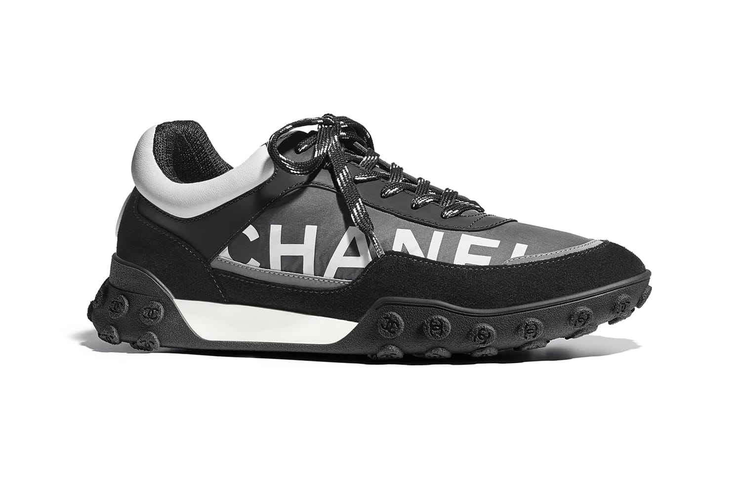 see through chanel sneakers