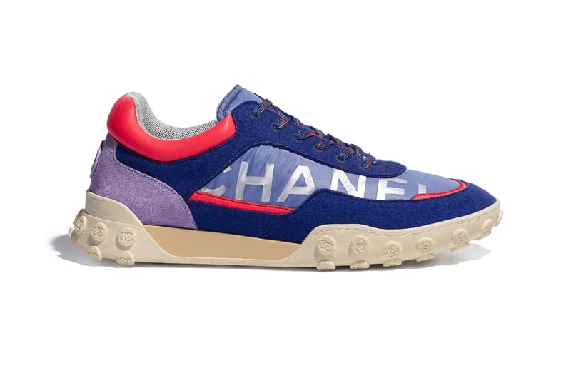 Chanel Nylon Calfskin Gray Black White Pink Wool Lambskin Suede Gray Orange Royal Blue Coral Light Silver