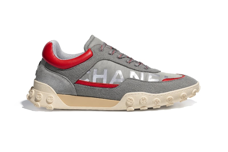 Chanel Nylon Calfskin Gray Black White Pink Wool Lambskin Suede Gray Orange Royal Blue Coral Light Silver