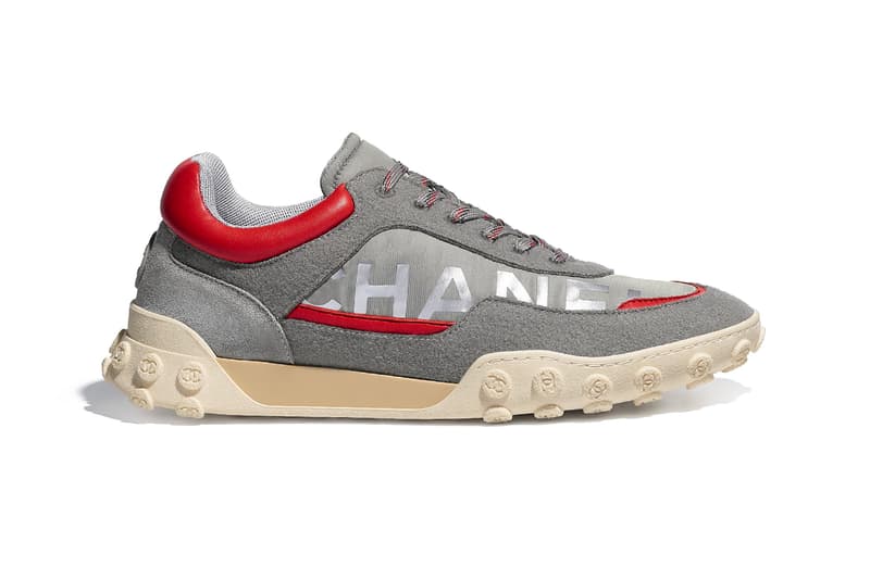 Chanel Nylon Calfskin Gray Black White Pink Wool Lambskin Suede Gray Orange Royal Blue Coral Light Silver