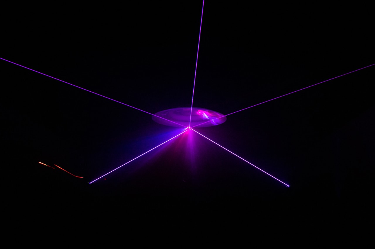 Chris Levine Inner [Deep] Space Exhibition Closer Look Inside Art Artwork Design Lasers