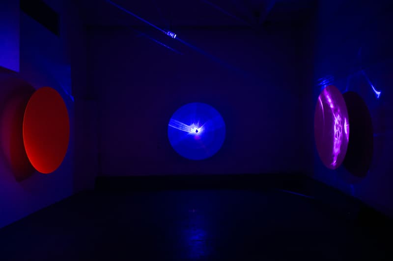 Chris Levine Inner [Deep] Space Exhibition Closer Look Inside Art Artwork Design Lasers