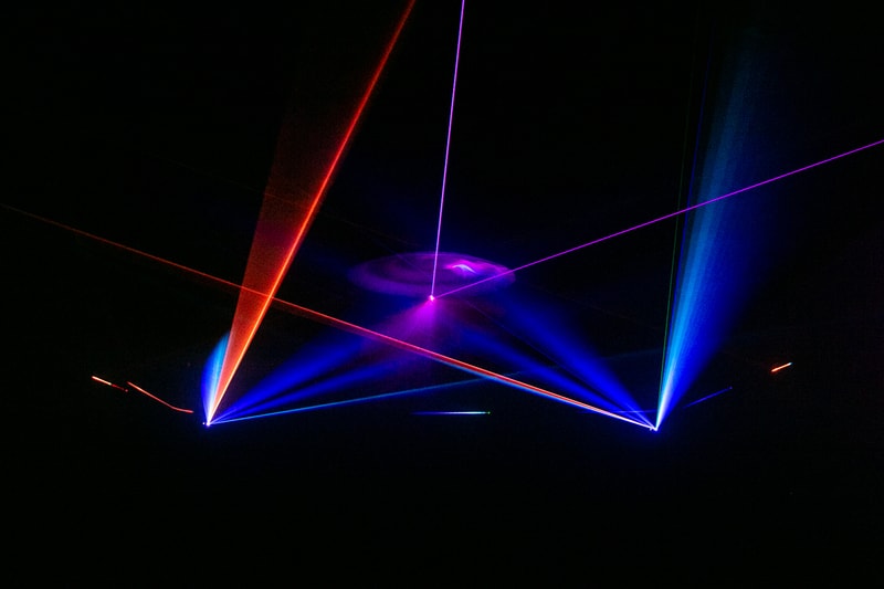 Chris Levine Inner [Deep] Space Exhibition Closer Look Inside Art Artwork Design Lasers
