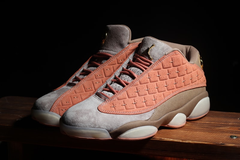 CLOT Air Jordan 13 Low Release Info Date White Brown Grey Gold Chinese Terracotta Warriors Edison Chen Kevin Poon Gold jordan brand