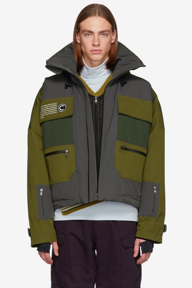 Colmar A.G.E. by Shayne Oliver FW18 Outerwear Fall Winter 2018 Quilter Trousers Tyvek Concept Coat Villa Ski Hoodie Christye Jacket Shell Vest Long Down Pink Yellow Green Grey Hood By Air