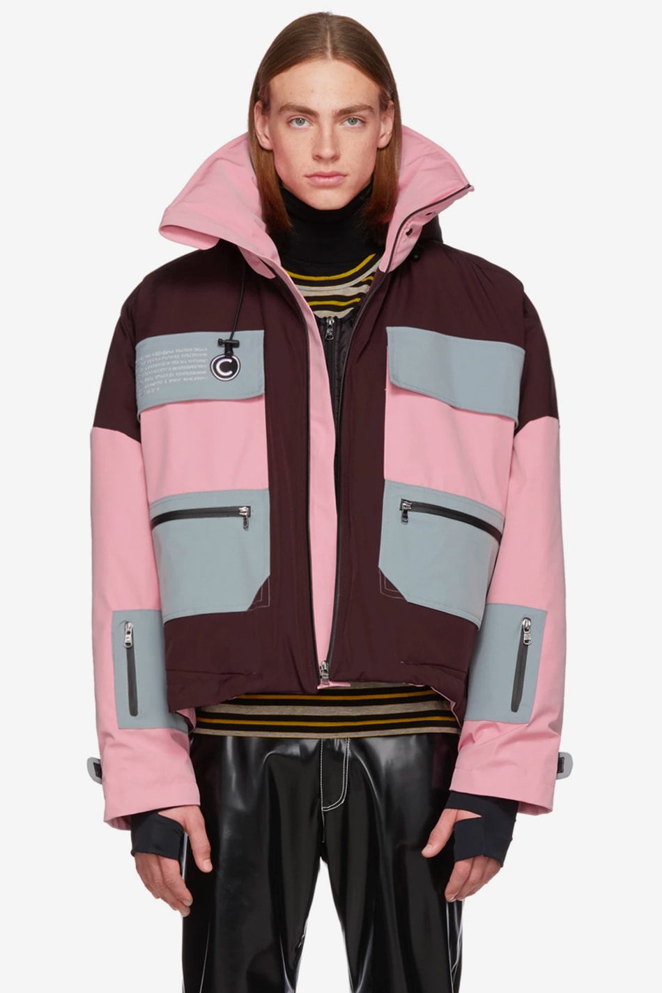 Colmar A.G.E. by Shayne Oliver FW18 Outerwear Fall Winter 2018 Quilter Trousers Tyvek Concept Coat Villa Ski Hoodie Christye Jacket Shell Vest Long Down Pink Yellow Green Grey Hood By Air