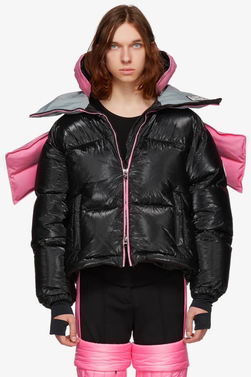 Colmar A.G.E. by Shayne Oliver FW18 Outerwear Fall Winter 2018 Quilter Trousers Tyvek Concept Coat Villa Ski Hoodie Christye Jacket Shell Vest Long Down Pink Yellow Green Grey Hood By Air