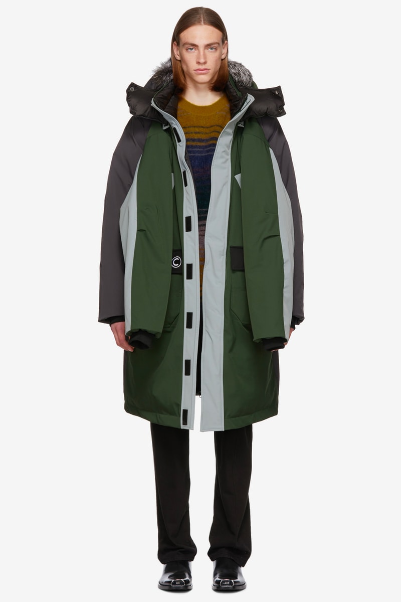 Colmar A.G.E. by Shayne Oliver FW18 Outerwear Fall Winter 2018 Quilter Trousers Tyvek Concept Coat Villa Ski Hoodie Christye Jacket Shell Vest Long Down Pink Yellow Green Grey Hood By Air