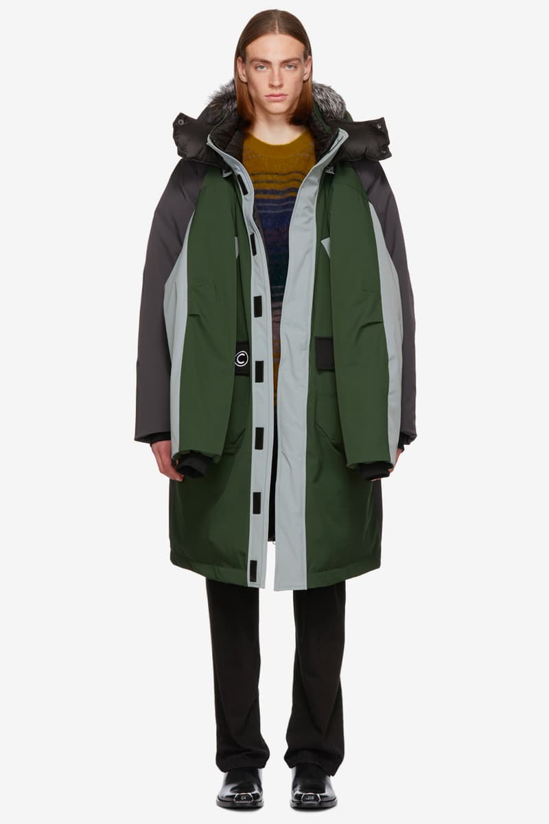 Colmar A.G.E. by Shayne Oliver FW18 Outerwear Fall Winter 2018 Quilter Trousers Tyvek Concept Coat Villa Ski Hoodie Christye Jacket Shell Vest Long Down Pink Yellow Green Grey Hood By Air