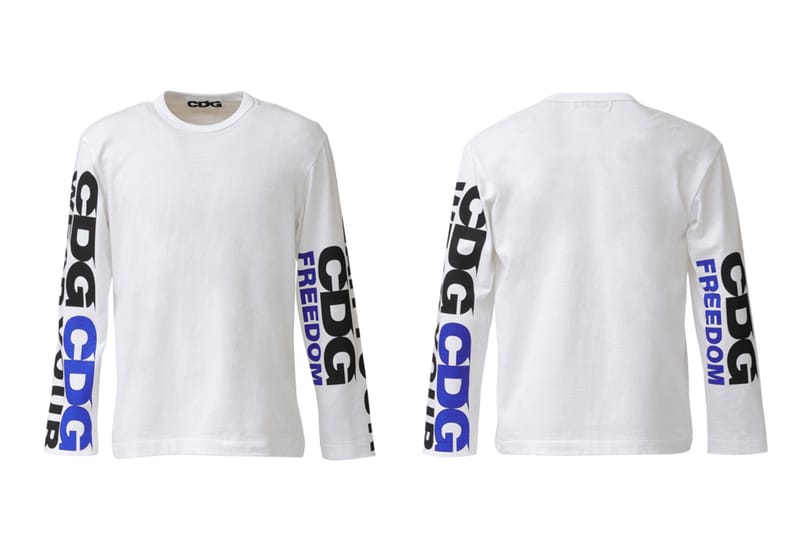 comme des garcons golf shirt