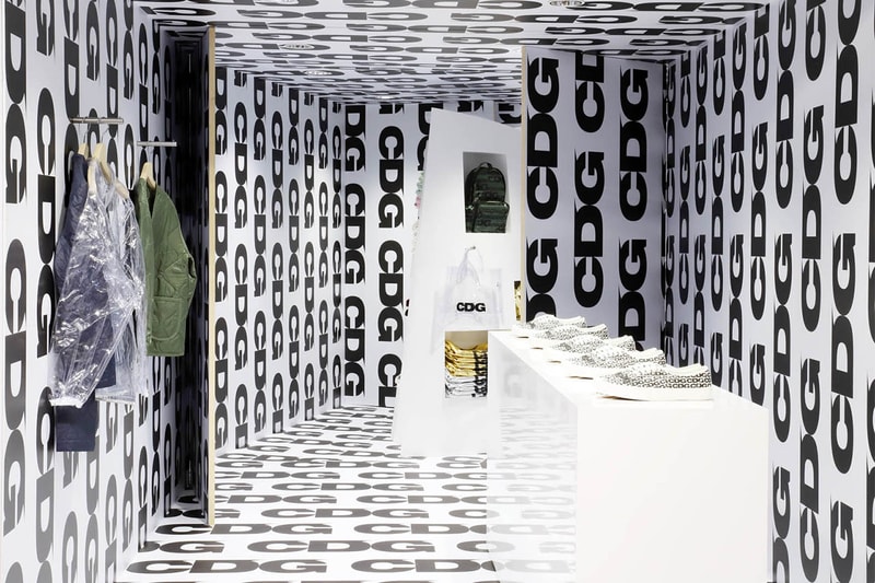 Comme Des Garçons Dover Street Market Installation Retail Space Clothing Fashion Cop Purchase Buy Beijing London Los Angeles New York City Singapore Hong Kong Seoul Tokyo Osaka