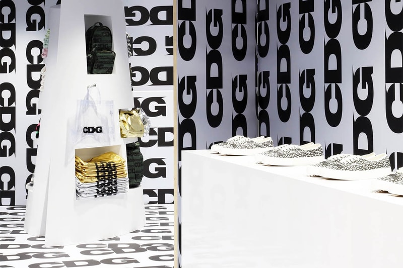 Comme Des Garçons Dover Street Market Installation Retail Space Clothing Fashion Cop Purchase Buy Beijing London Los Angeles New York City Singapore Hong Kong Seoul Tokyo Osaka