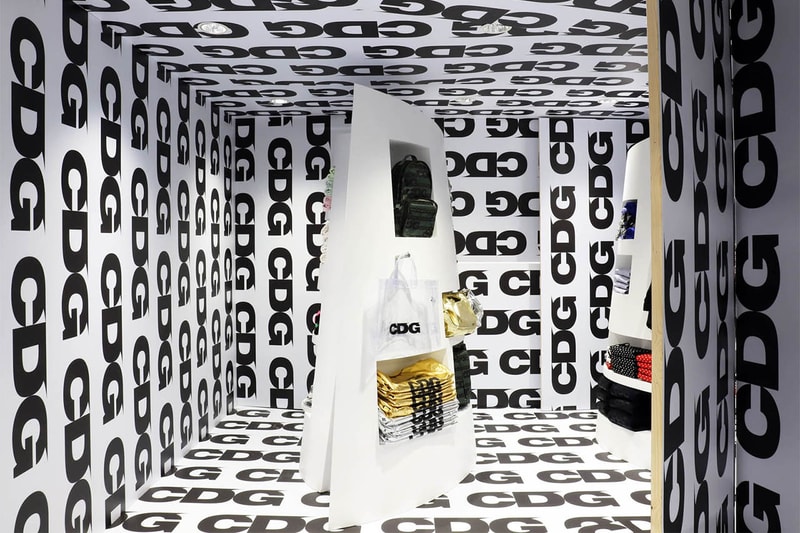 Comme Des Garçons Dover Street Market Installation Retail Space Clothing Fashion Cop Purchase Buy Beijing London Los Angeles New York City Singapore Hong Kong Seoul Tokyo Osaka
