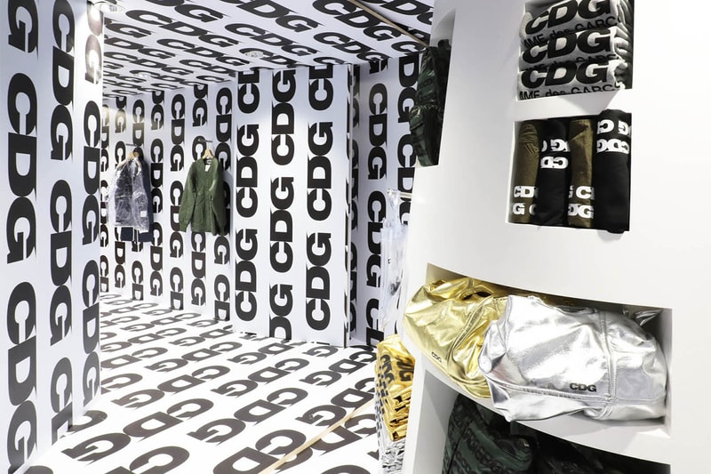 Comme Des Garçons Dover Street Market Installation Retail Space Clothing Fashion Cop Purchase Buy Beijing London Los Angeles New York City Singapore Hong Kong Seoul Tokyo Osaka
